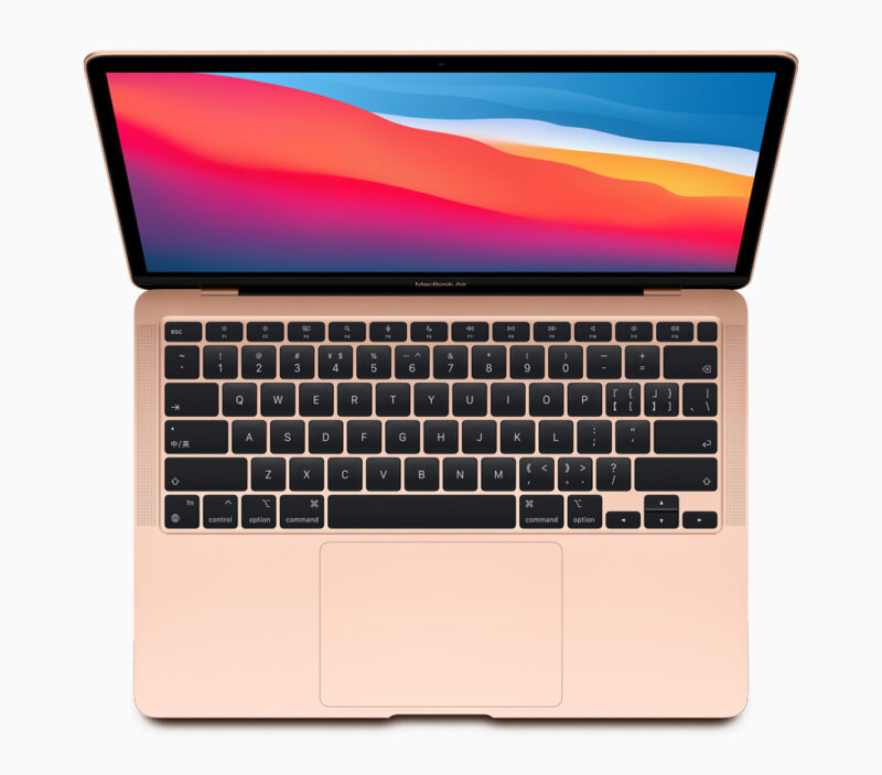 macbook air 2020 rose gold